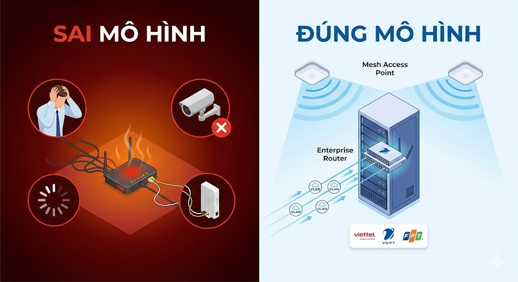 Vai trò của thiết bị & mô hình kết nối